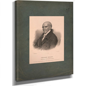 Stephen Girard 1832 — Stretched Canvas Print | Bella Frye