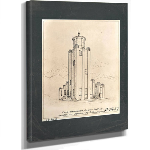 The Keepers Tower at Worlds Edge — Stretched Canvas Print | Bella Frye