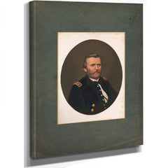 Ulysses S Grant 1866 — Stretched Canvas Print | Bella Frye