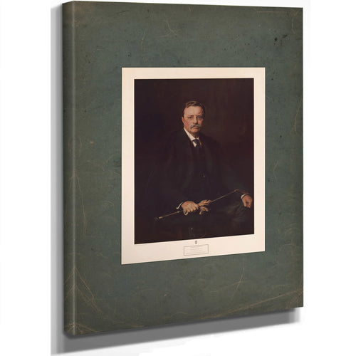Theodore Roosevelt 26th President of the United States 198 — Stretched Canvas Print | Bella Frye