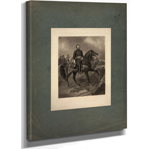 Ulysses S Grant 1892 — Stretched Canvas Print | Bella Frye