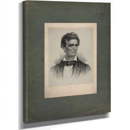 Abraham Lincoln 186 — Stretched Canvas Print | Bella Frye