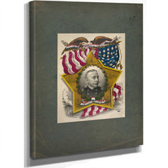 Rear Admiral Geo Dewey Usn 19th Century — Stretched Canvas Print | Bella Frye
