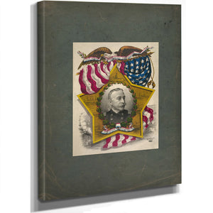 Rear Admiral Geo Dewey Usn 19th Century — Stretched Canvas Print | Bella Frye