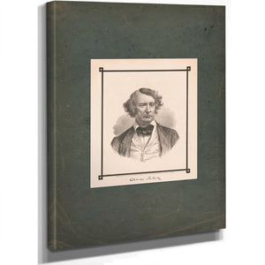 Charles Sumner 1874 — Stretched Canvas Print | Bella Frye