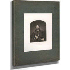 Lieut Gen Ulysses S Grant 19th Century 1 — Stretched Canvas Print | Bella Frye