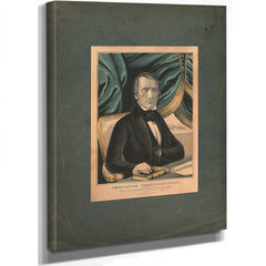 Theodore Frelinghuysen_ Nominated for Vice President of the United States 1844 — Stretched Canvas Print | Bella Frye