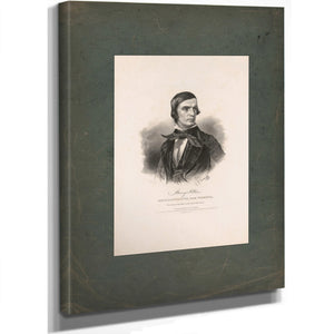 Henry a Wise Representative From Virginia 184 — Stretched Canvas Print | Bella Frye