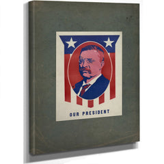 Our President 2th Century — Stretched Canvas Print | Bella Frye