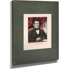 William R King Democratic Candidate for Vice President of the United States 1852 — Stretched Canvas Print | Bella Frye