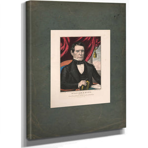 William R King Democratic Candidate for Vice President of the United States 1852 — Stretched Canvas Print | Bella Frye