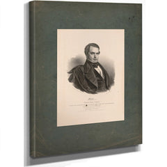 William Cabell Rives Senator From Virginia 1839 — Stretched Canvas Print | Bella Frye