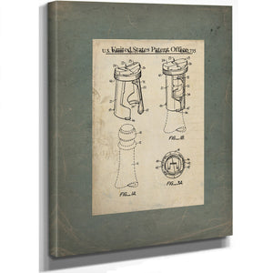 The Apothecarys Grind Patent No. 4442735 — Framed Wall Art Room View | Bella Frye