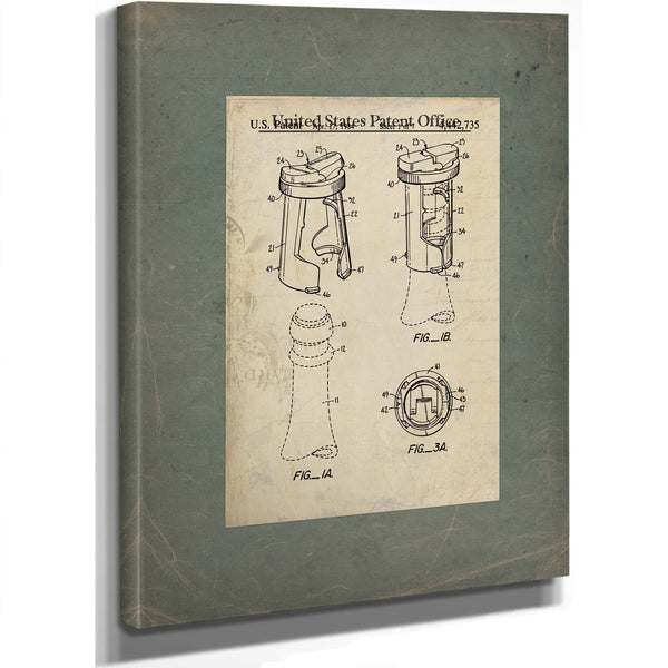 The Apothecarys Grind Patent No. 4442735 — Framed Wall Art Room View | Bella Frye