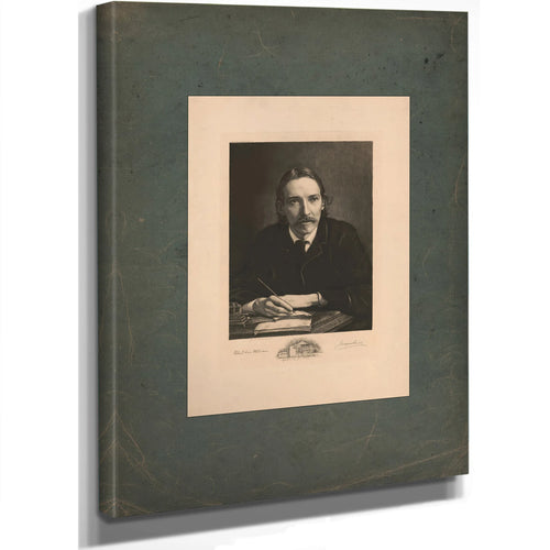 Robert Louis Stevenson 199 — Stretched Canvas Print | Bella Frye