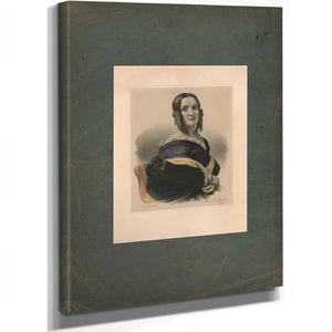 Angelica Van Buren 1844 — Stretched Canvas Print | Bella Frye