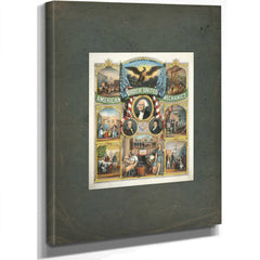 American Order of United Mechanics 19th Century — Stretched Canvas Print | Bella Frye