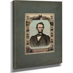 Abraham Lincoln 1865 2 — Stretched Canvas Print | Bella Frye