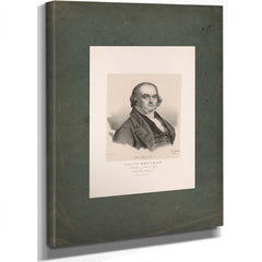 David Henshaw Secretary of the Navy 1843 — Stretched Canvas Print | Bella Frye