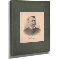 Asa Smith Bushnell 1895 — Stretched Canvas Print | Bella Frye
