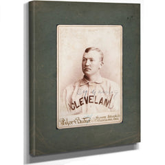 Cy Young by Pifer and Becker 1893 — Stretched Canvas Print | Bella Frye