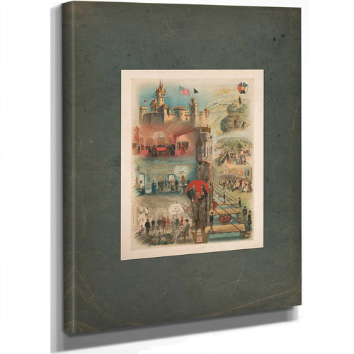 Historical and Symbolic Depictions of the Knights of the Mystic Chain 189 — Stretched Canvas Print | Bella Frye