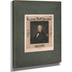 William Henry Harrison 184 — Stretched Canvas Print | Bella Frye