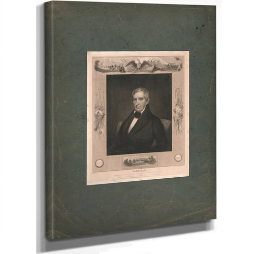 William Henry Harrison 184 — Stretched Canvas Print | Bella Frye