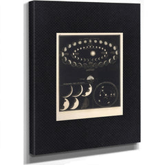 The Inferior Planets Venus Mercury in Their Celestial Dance — Stretched Canvas Print | Bella Frye