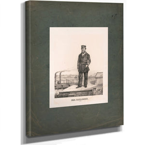 John Adolphus Bernard Dahlgren 19th Century — Stretched Canvas Print | Bella Frye