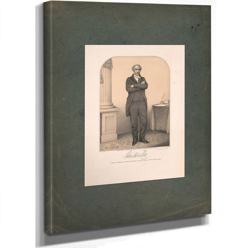 Sam Houston 1852 — Stretched Canvas Print | Bella Frye