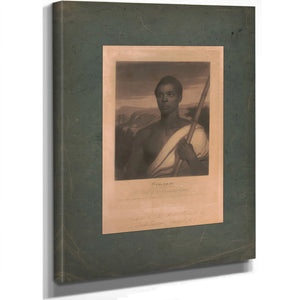 Cinque the Chief of the Amistad Captives 184 — Stretched Canvas Print | Bella Frye