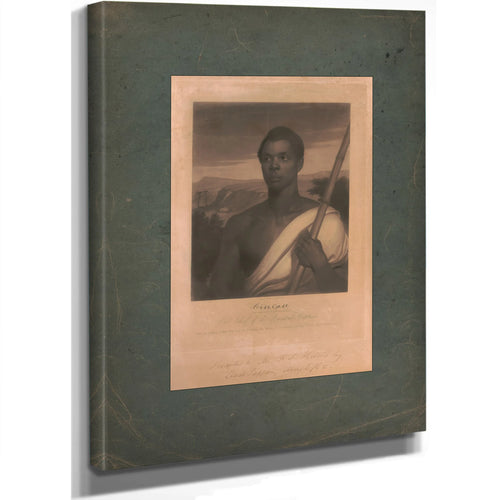 Cinque the Chief of the Amistad Captives 184 — Stretched Canvas Print | Bella Frye