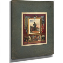 Our Police Faithful Unto Death 1879 — Stretched Canvas Print | Bella Frye