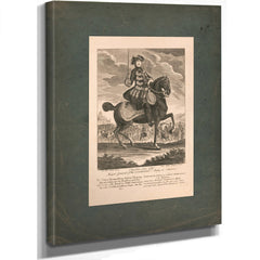 Charles Lee Esqr Major General of the Continental Army in America 1776 179 — Stretched Canvas Print | Bella Frye