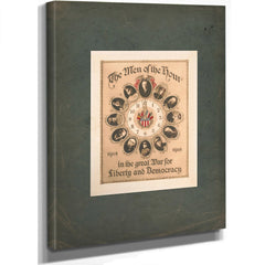 The Men of the Hour 1919 — Stretched Canvas Print | Bella Frye