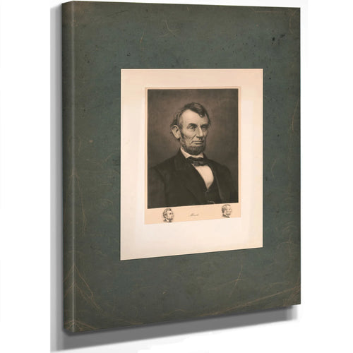 Abraham Lincoln 195 1 — Stretched Canvas Print | Bella Frye