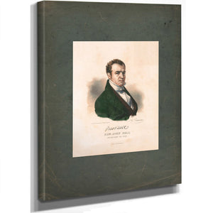 Hon John Bell Secretary of War 1841 — Stretched Canvas Print | Bella Frye