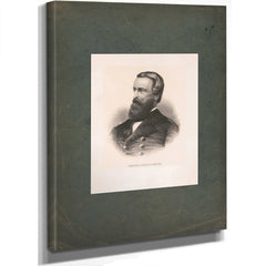 Dmiral David Porter 184s — Stretched Canvas Print | Bella Frye