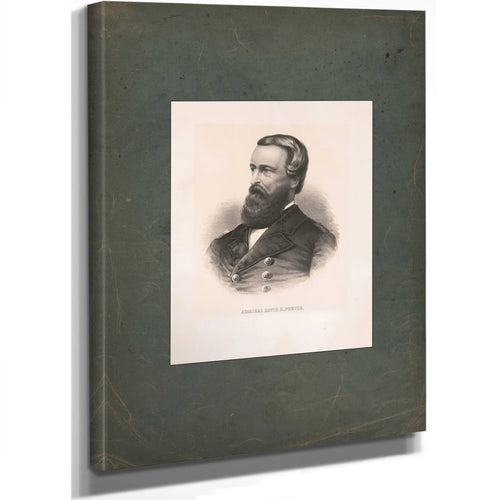 Dmiral David Porter 184s — Stretched Canvas Print | Bella Frye