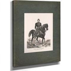 Elmer Ephraim Ellsworth 19th Century — Stretched Canvas Print | Bella Frye