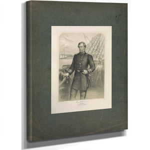 Captain Wilkes 1862 — Stretched Canvas Print | Bella Frye