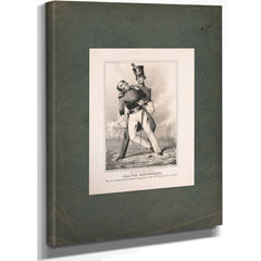 The Death of the Gallant Major Ringgold 1846 — Stretched Canvas Print | Bella Frye