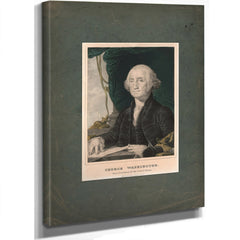 George Washington First President of the United States 1835 1856 — Stretched Canvas Print | Bella Frye