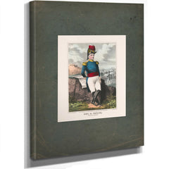 General Zachary Taylor Rough and Ready 1846 — Stretched Canvas Print | Bella Frye