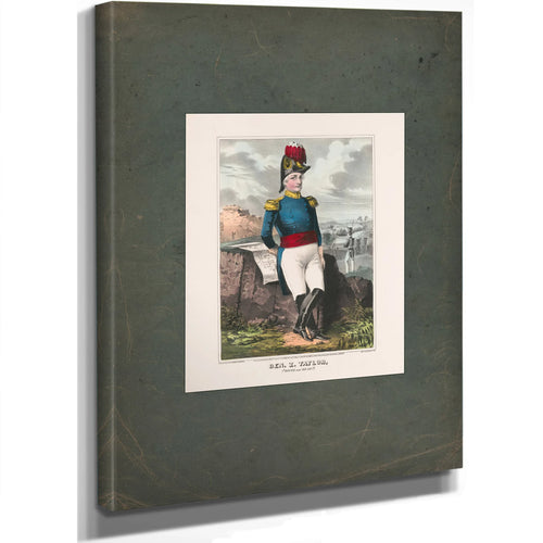 General Zachary Taylor Rough and Ready 1846 — Stretched Canvas Print | Bella Frye