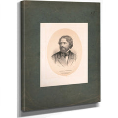 John Charles Fre╠ümont 1861 — Stretched Canvas Print | Bella Frye