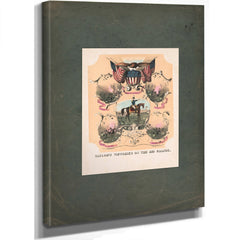 Taylors Victories on the Rio Grande 1846 — Stretched Canvas Print | Bella Frye