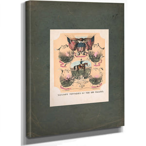 Taylors Victories on the Rio Grande 1846 — Stretched Canvas Print | Bella Frye