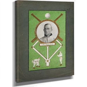 9 Rose Company Ty Cobb Sgc 77b4e — Stretched Canvas Print | Bella Frye